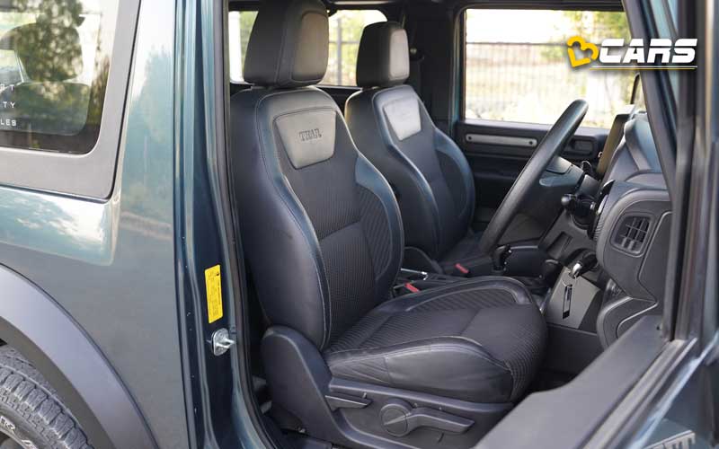 Mahindra Thar Front Seats