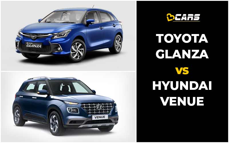 Toyota Glanza Vs Hyundai Venue