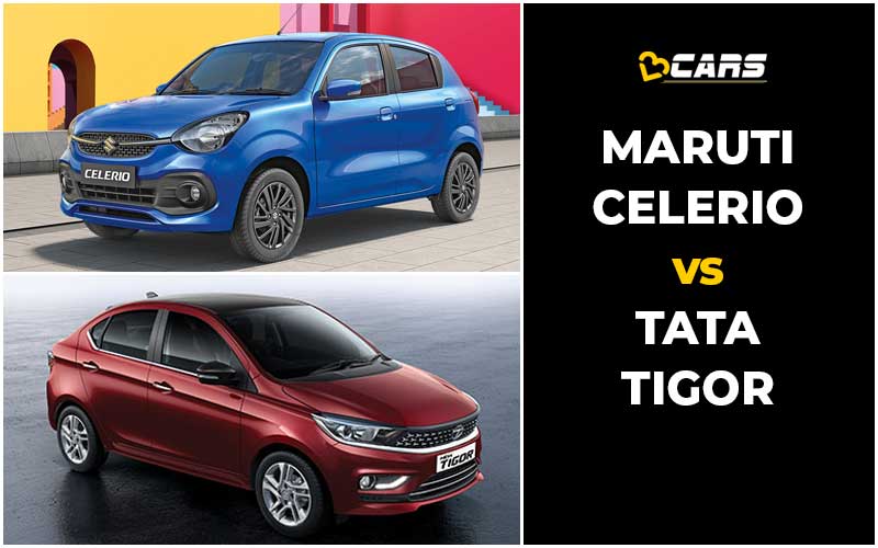 Maruti Suzuki Celerio Vs Tata Tigor