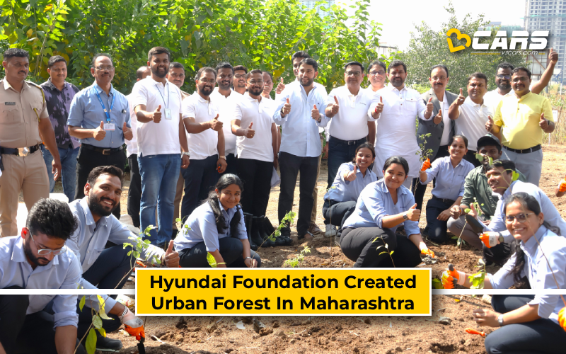Hyundai Foundation Created Urban Forest In Maharashtra