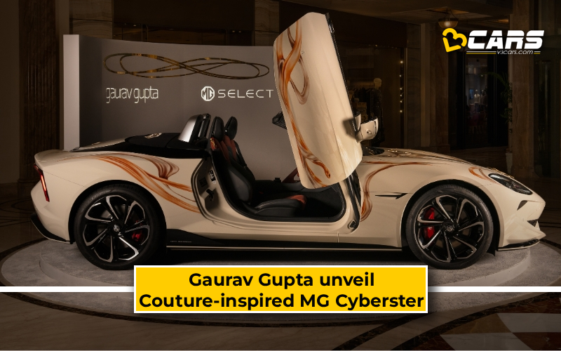 Gaurav Gupta unveil Couture-inspired MG Cyberster