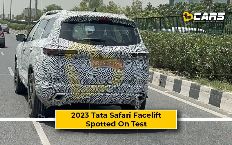 Tata Safari Facelift