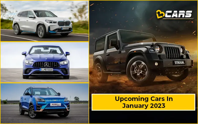 Upcoming Car Launches In January 2023