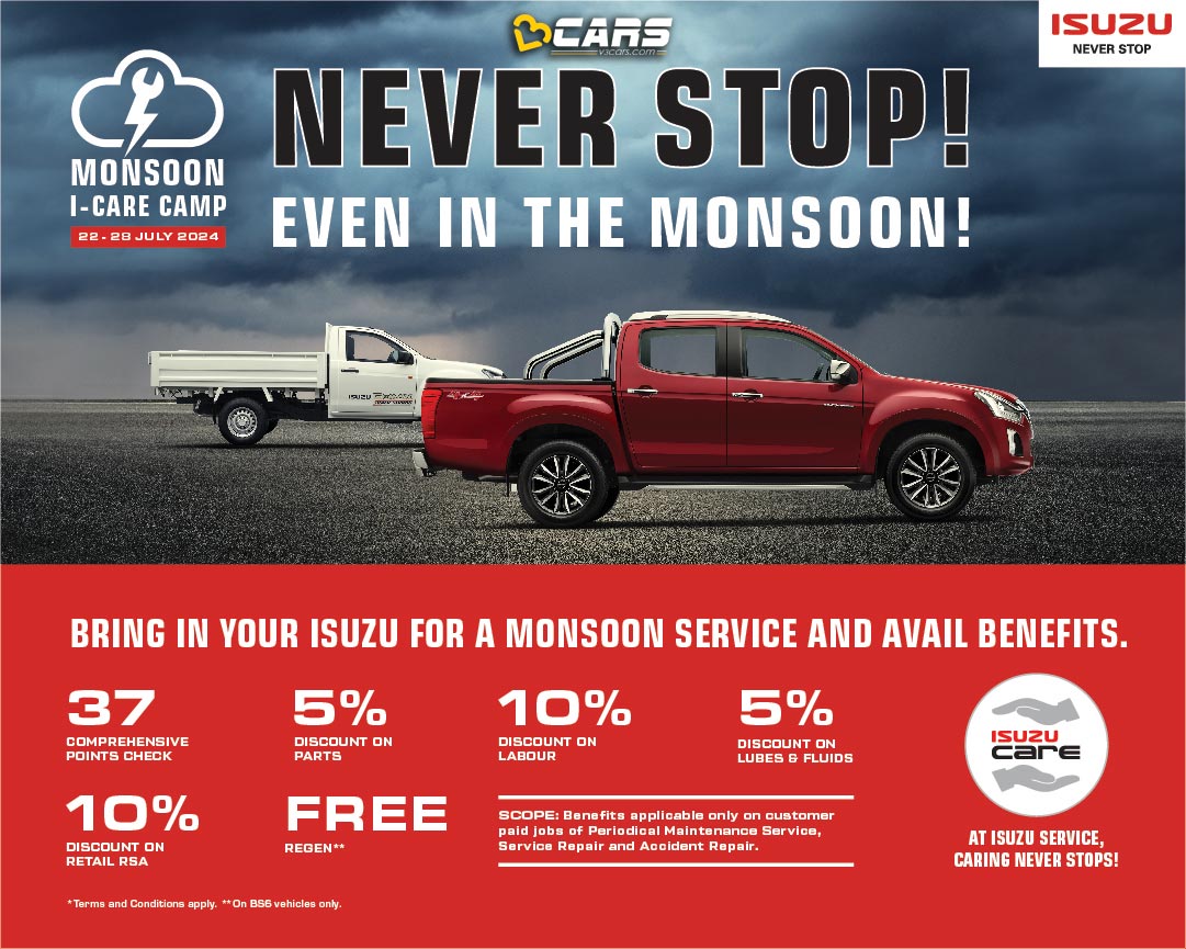 Isuzu announce nationwide monsoon check up camp july 2024