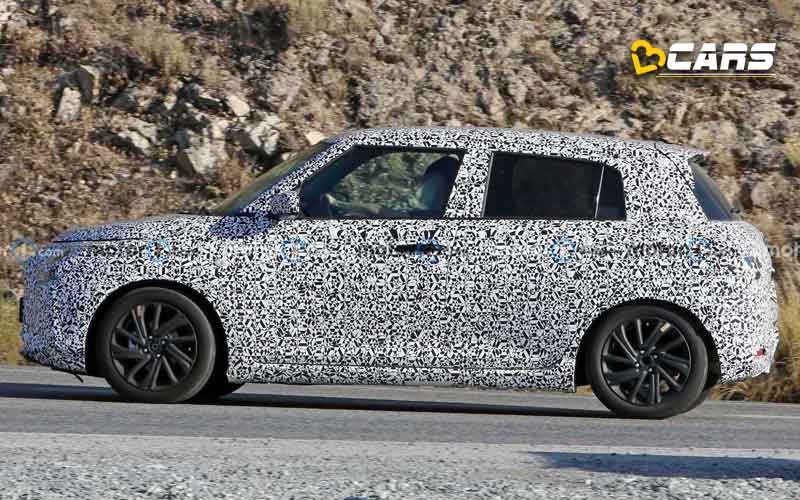 2023 suzuki swift spied on test