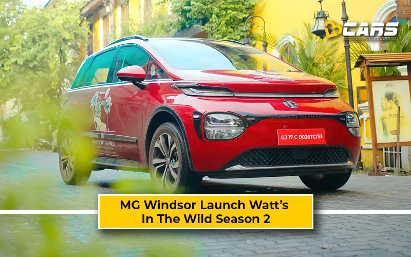 MG Windsor Partner With Incredible India For Watt’s In The Wild