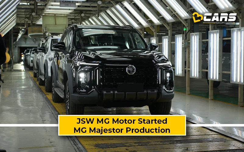 JSW MG Motor Start Production Of MG Majestor