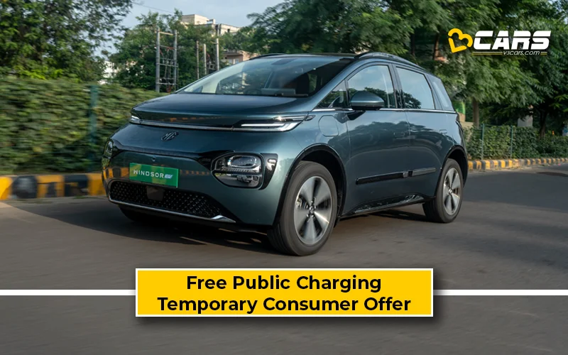 Scoop: MG Windsor Free Charging Offer Is Back … Sort Of