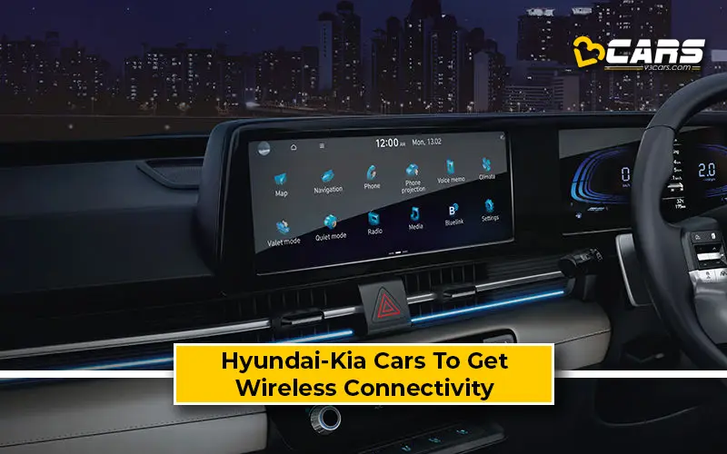 Hyundai Kia 10.25-inch Touchscreen Could Get Wireless Connectivity