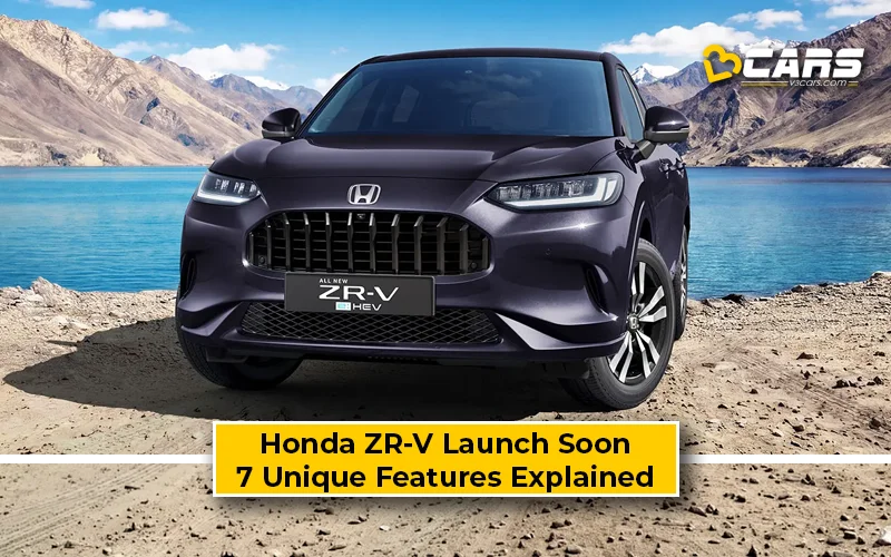 Honda ZR-V Hybrid Launch Soon: 7 Unique Features You Should Know
