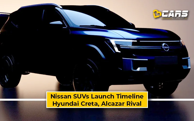 Nissan 2-row, 3-row SUVs Launch Timeline Confirmed
