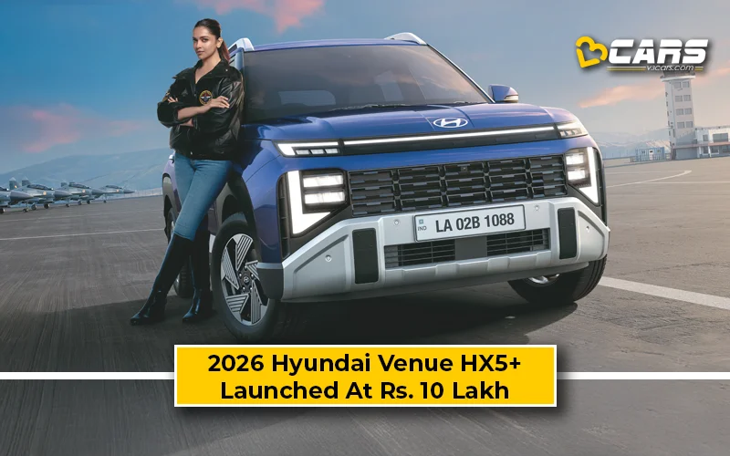 2026 Hyundai Venue HX5 Plus Variant Launched; HX4 Gets Feature Updates
