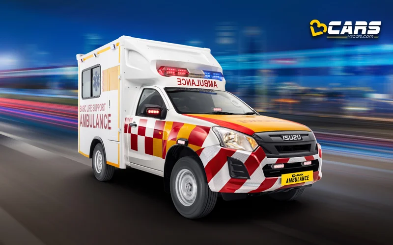 New isuzu d max ambulance launched