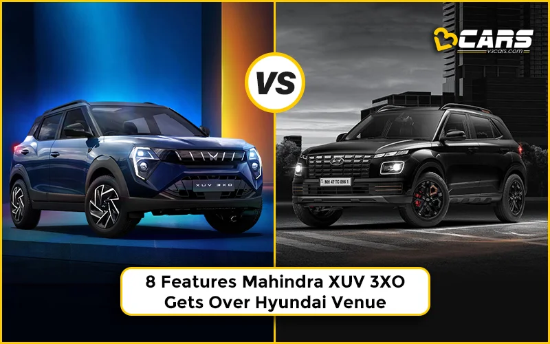 2024 Mahindra XUV 3XO Vs Hyundai Venue