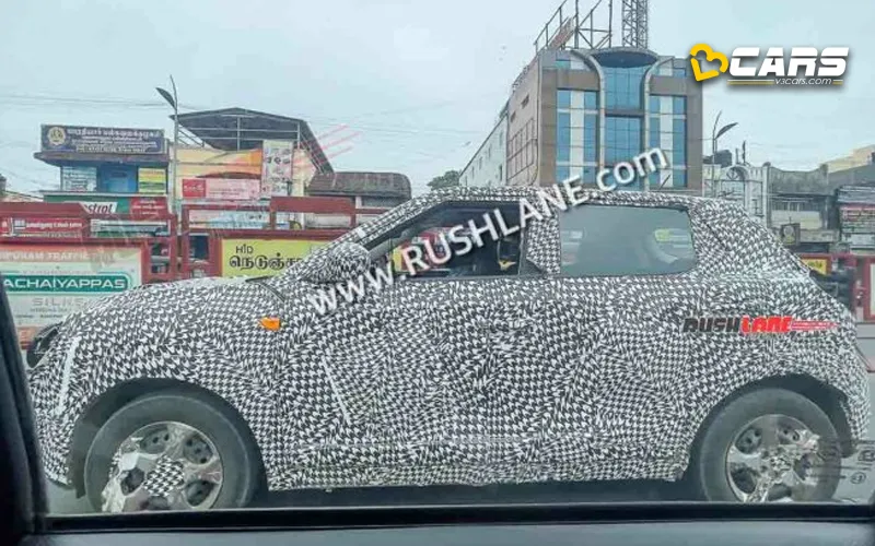 Mahindra xuv300 facelift spotted again