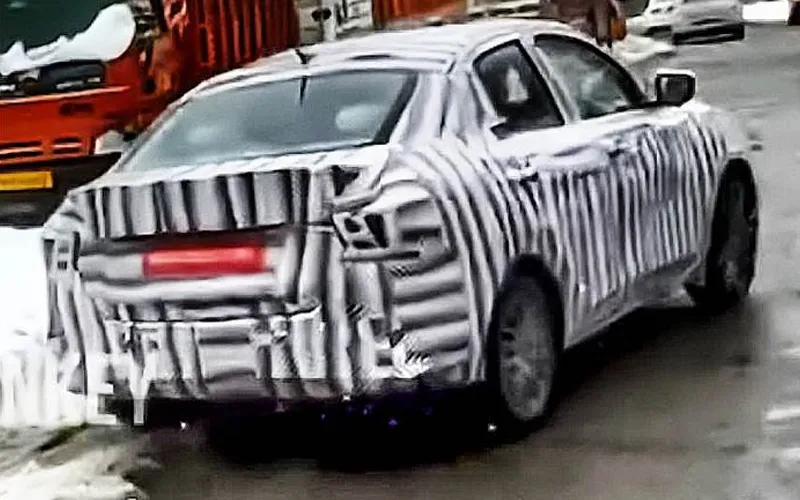 New maruti suzuki dzire spied testing with sunroof