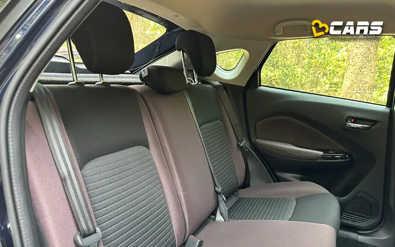 Fronx Rear Seats