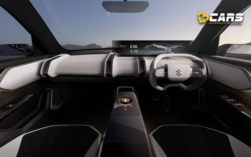 Maruti suzuki evx interior to be unveiled at japan mobility show