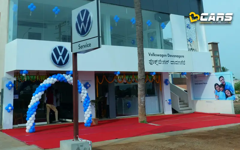 Volkswagen india add 8 showrooms in 8 days across the country