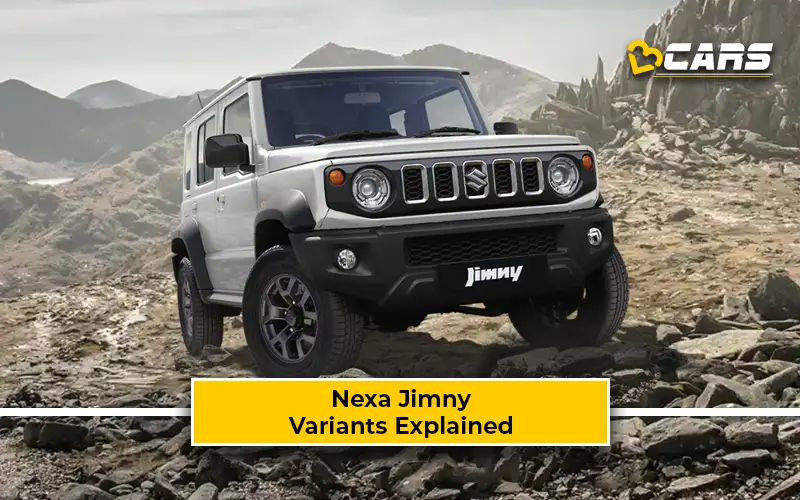 Maruti Nexa Jimny Petrol Variants Explained