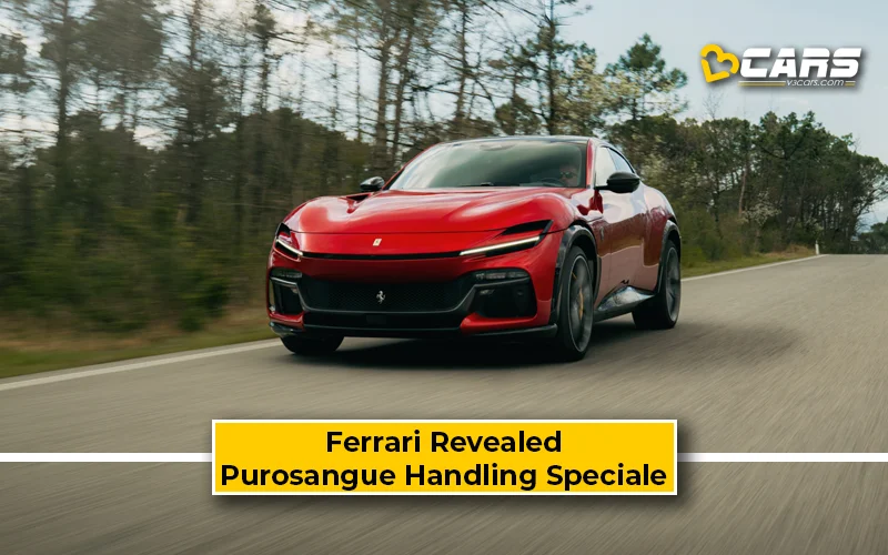 Ferrari Purosangue Handling Speciale Revealed