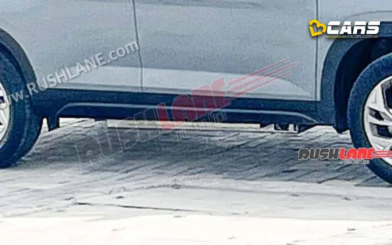 Hyundai creta electric suv spied at charging station
