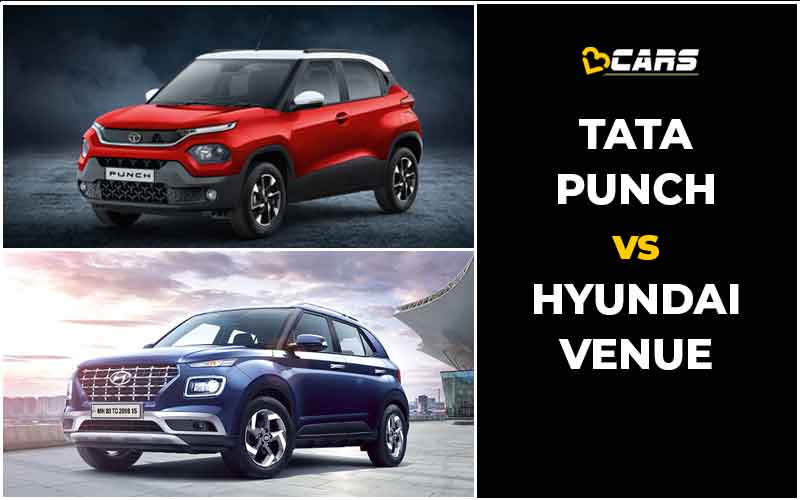 Tata Punch Vs Hyundai Venue