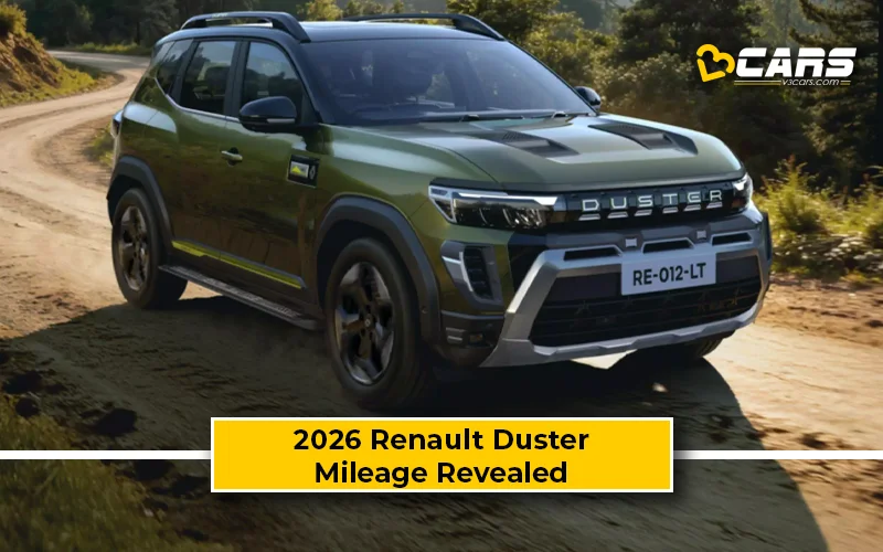 2026 Renault Duster Turbo Petrol ARAI-Claimed Mileage Revealed