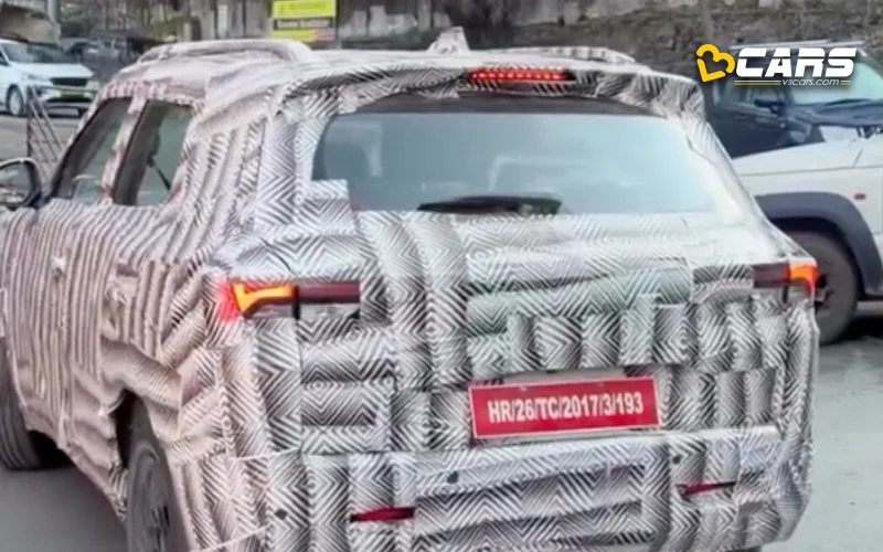 2026 Maruti Brezza Rear Wiper & Taillamps