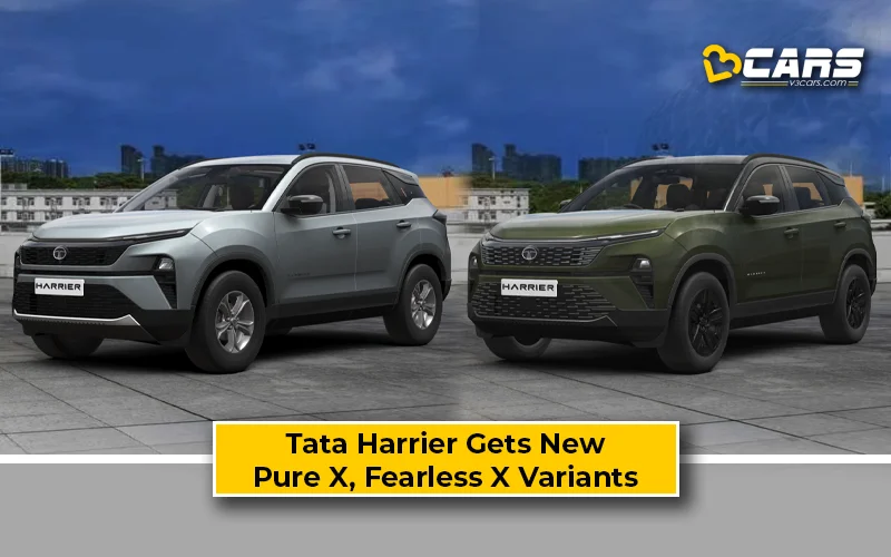 2025 Tata Harrier Get New Pure X & Fearless X Variants – Full Variant-Wise Prices