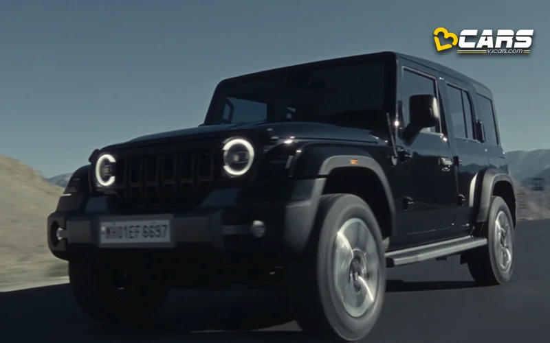 Mahindra thar roxx panoramic sunroof confirmed in new teaser