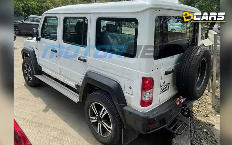 2022 force gurkha 5 door spied ahead of launch