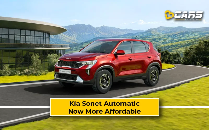 2026 Kia Sonet Automatic Now Under Rs. 10 Lakh – Diesel-AT, Turbo Petrol-DCT Introduced In Lower Variants