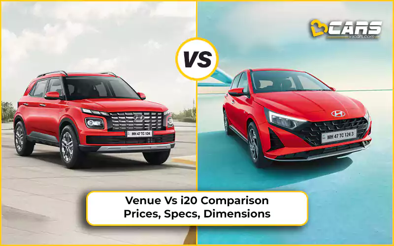 Hyundai Venue vs Hyundai i20