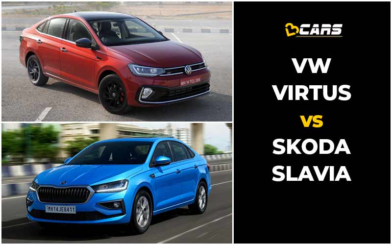 Volkswagen Virtus Vs Skoda Slavia