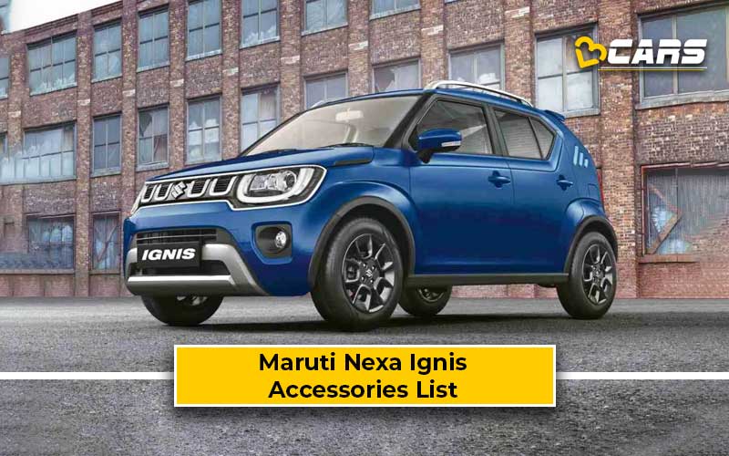 Accessories For 2022 Maruti Nexa Ignis With Price