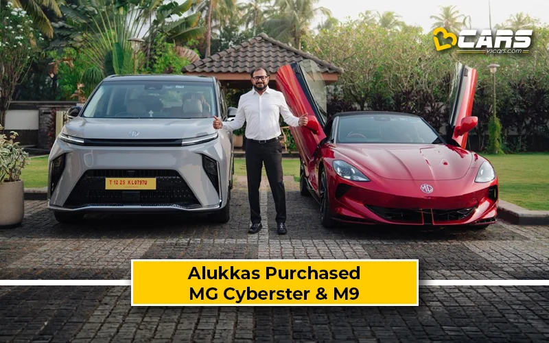 Varghese Jose Alukkas Became First Buyer Of MG Cyberster And M9