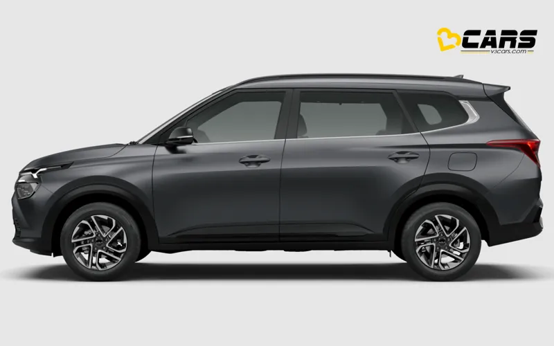 Kia carens x line showcased at bharat mobility show 2024
