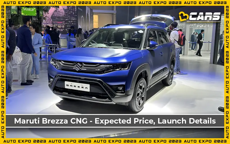 Maruti Suzuki Brezza CNG Revealed — Launch Timeline & Expected Prices