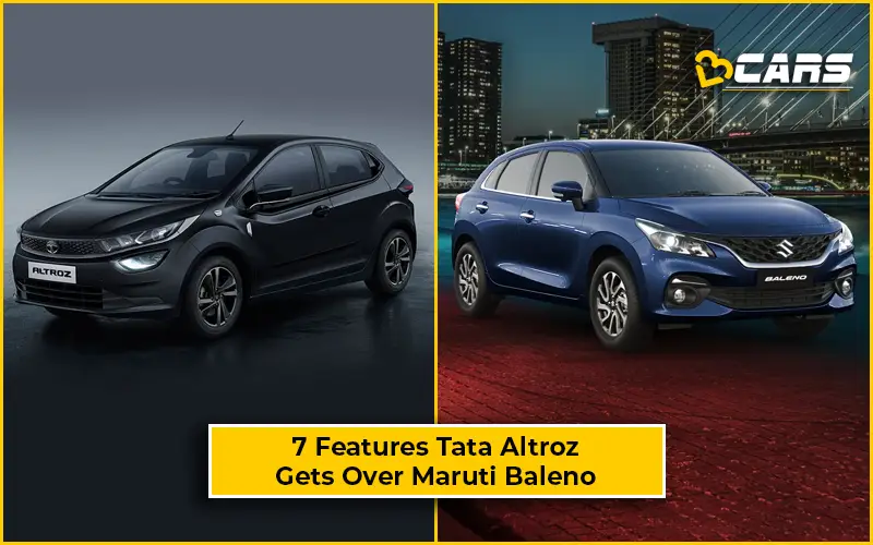 Features Tata Altroz Gets But Are Missing In Maruti Suzuki Baleno