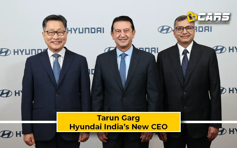 Hyundai Appoint Tarun Garg As Managing Director & CEO