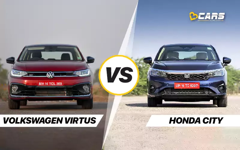 VW Virtus vs Honda City