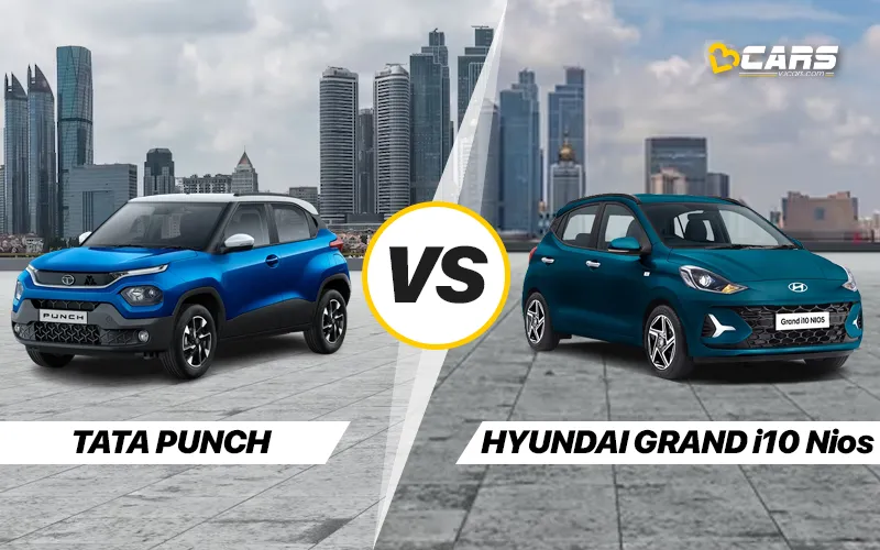 Tata Punch Vs Hyundai Grand i10 Nios