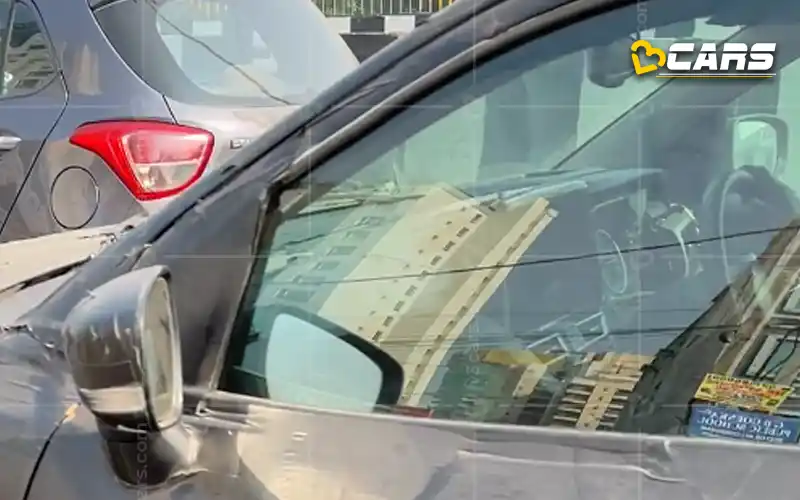 Maruti suzuki baleno cross spied on test