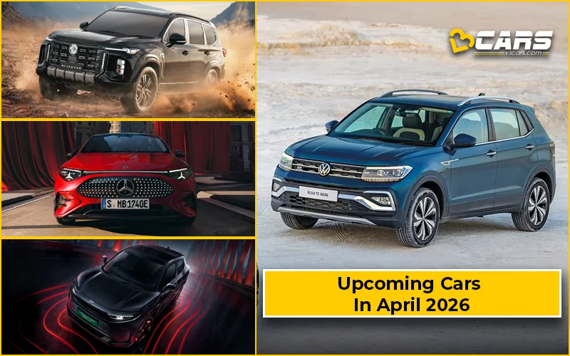 Upcoming Cars In April 2026 - Taigun Facelift, MG Majestor And More
