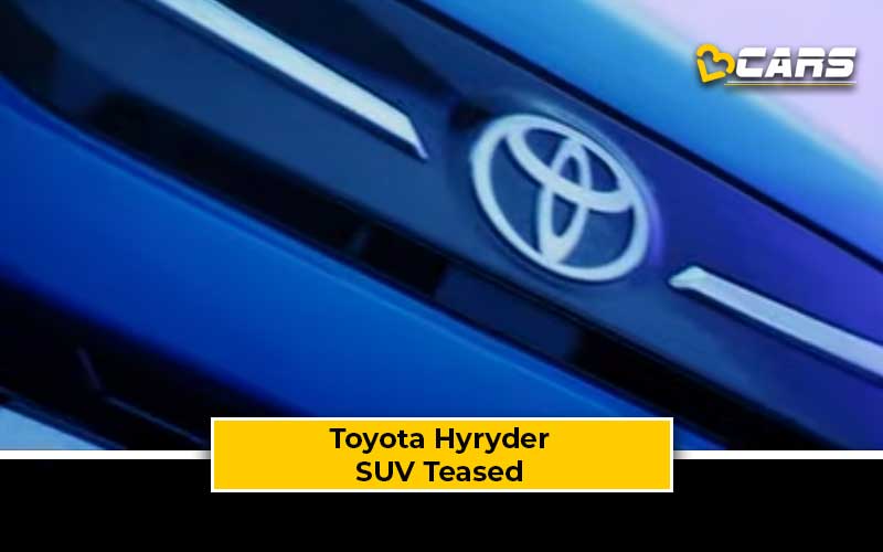 Toyota Release Hyryder SUV Teaser Ahead Of July 1 Unveil
