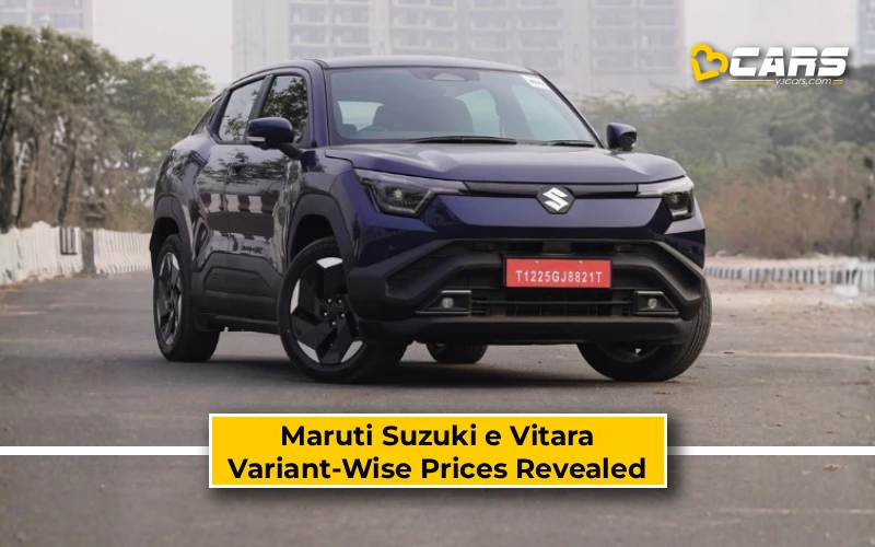 Maruti Suzuki e Vitara Variant-Wise Prices Revealed