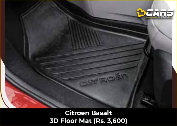 Citroen Basalt 3D Floor Mat (Rs. 3,600)