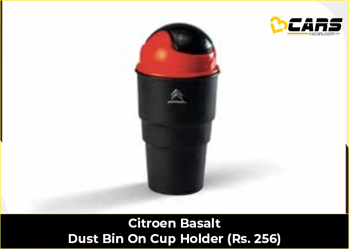 Citroen Basalt Dust Bin On Cup Holder (Rs. 256)