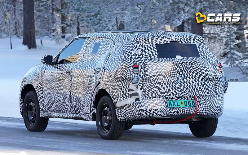 2023 citroen c3 aircross spotted on test